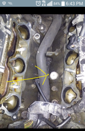 1999 Acura TL... I took the intake manifold off to get to my heads and valves bc I bent some valves so I have to take my heads to a machine shop for repair. During the tear down I accidentally broke this sensor. I want to replace it but I don't know which sensor it is... Does anyone know.. Please let me know.