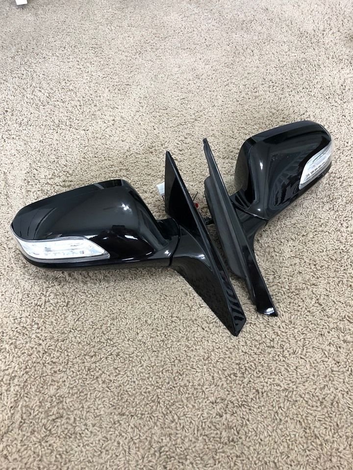 SOLD 200708 Acura TL Side Mirrors (Nighthawk Black Pearl) AcuraZine