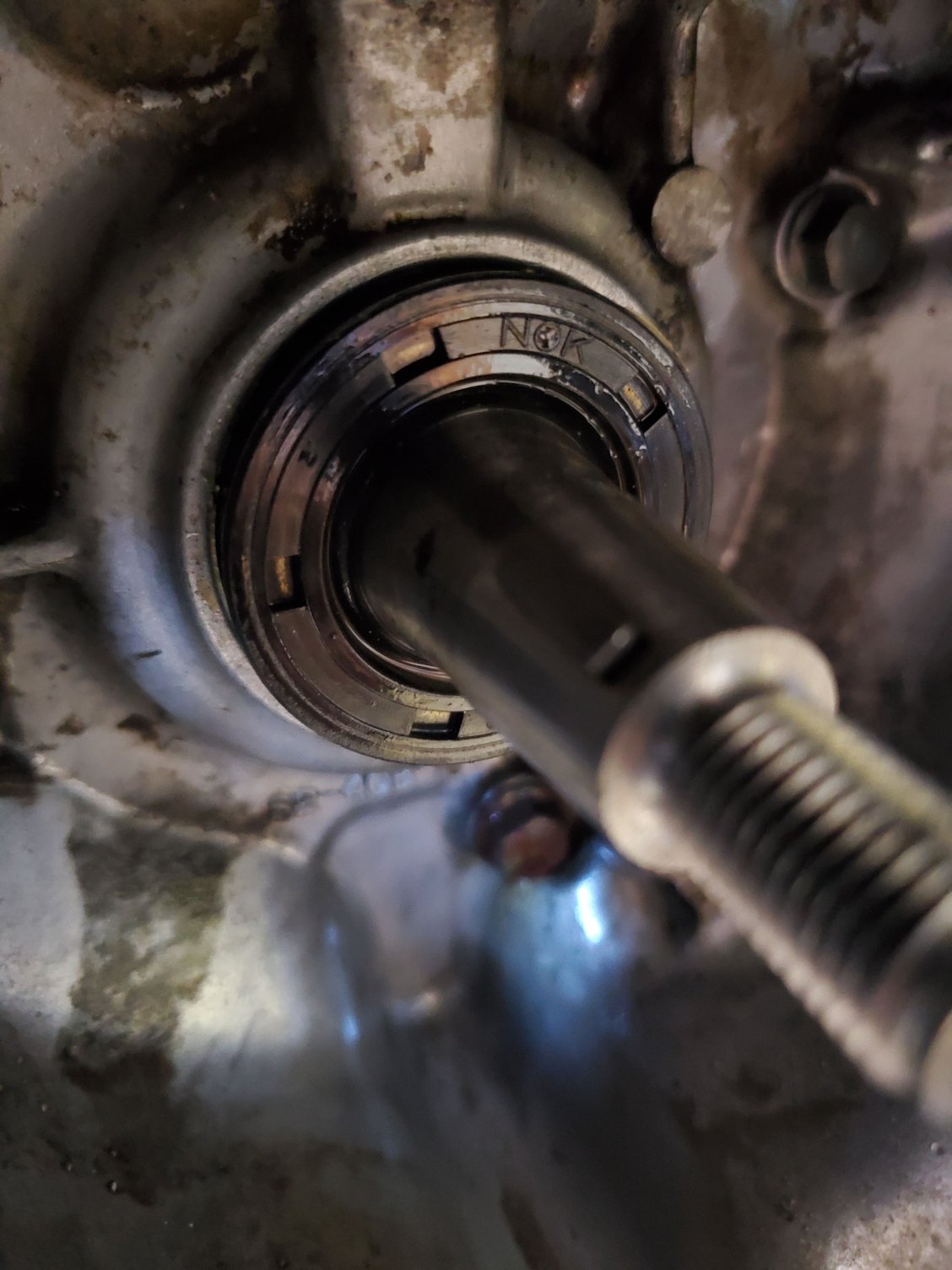 LT 80 crank seal falling out ??? ATV Enthusiast