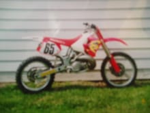 My '93 CR250 I only had for i think 2 years and sold cause i never could get the hang of it.                                                                                                            