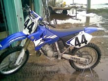 this is my new YZ 125 this thing is wayyyy more fun then the KTM.