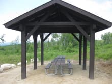 1 of 3 picnic areas on Jericho mnt