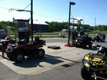 gassing up in greenville