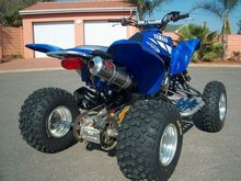 I am running the full Yoshimura comp exhaust system on my bike. I love the sound of this thumper as well as the performance. It rocks....