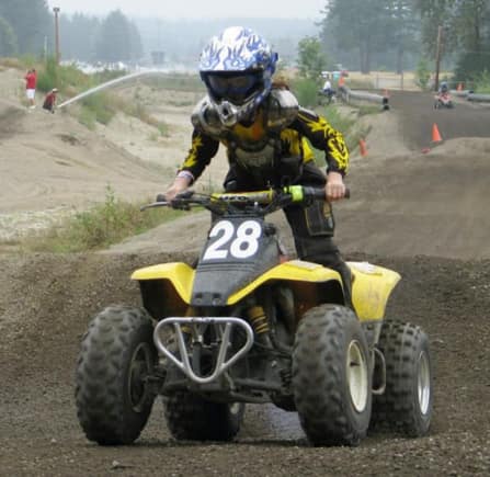 This is my daughter Jamie on her LT80. This pic was taken at Pacific Raceways in Kent, WA during the NW Nationals. She took 3rd in the series.                                                          
