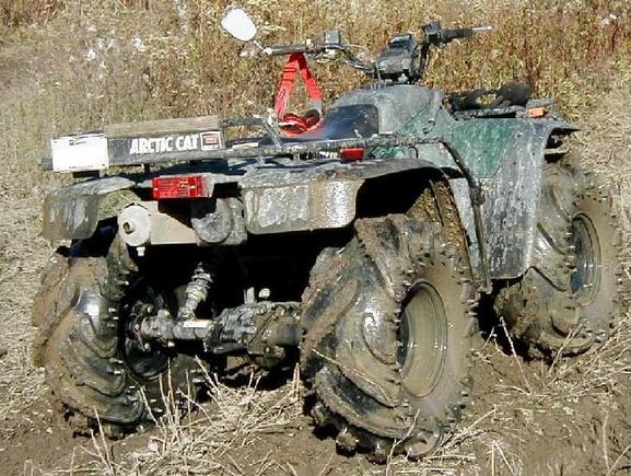 2001 Arctic Cat 500 with 27" Tri-Claws