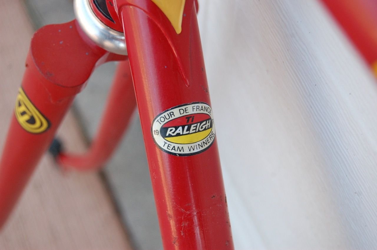 raleigh bike frame