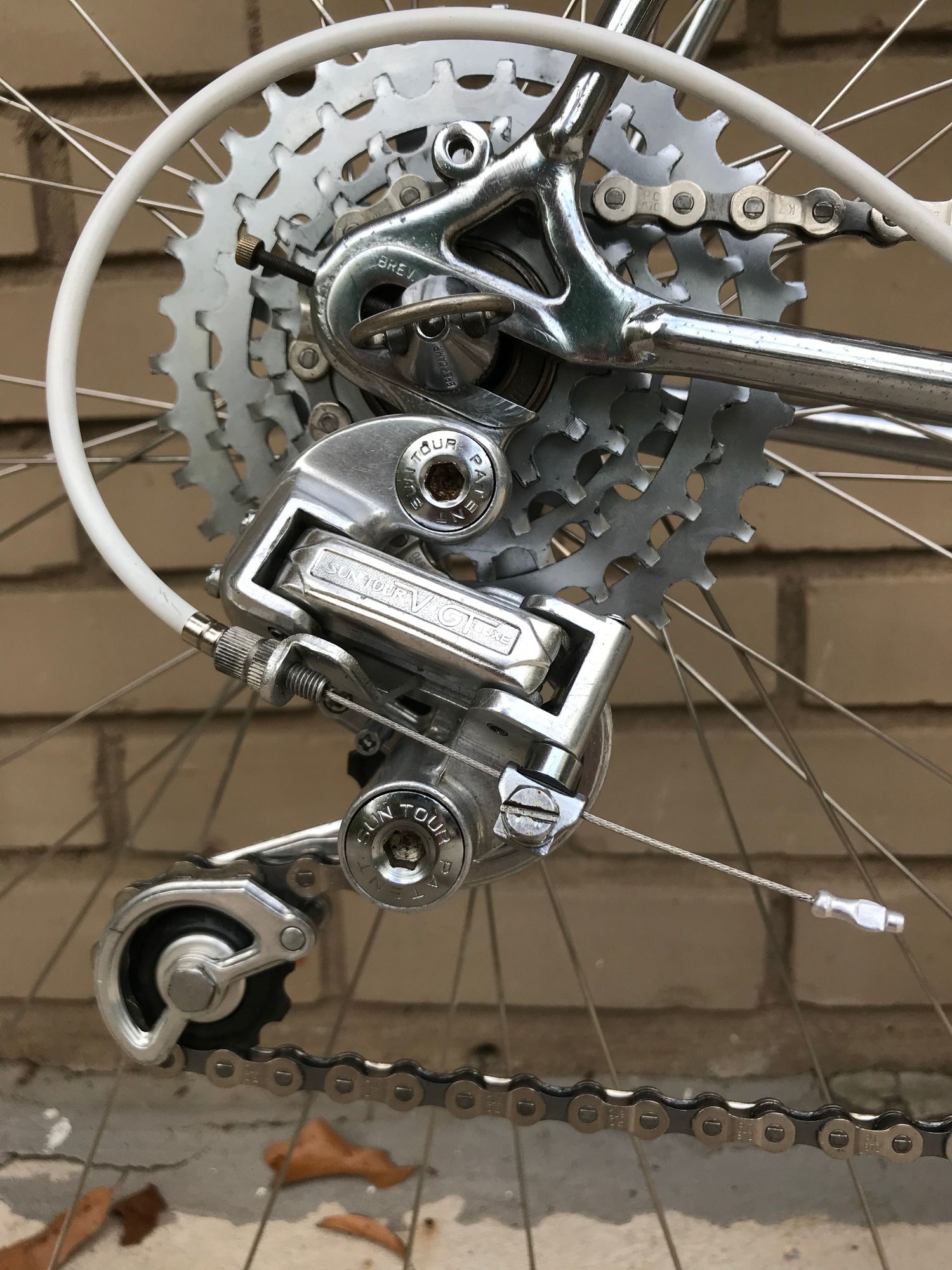vintage raleigh crankset