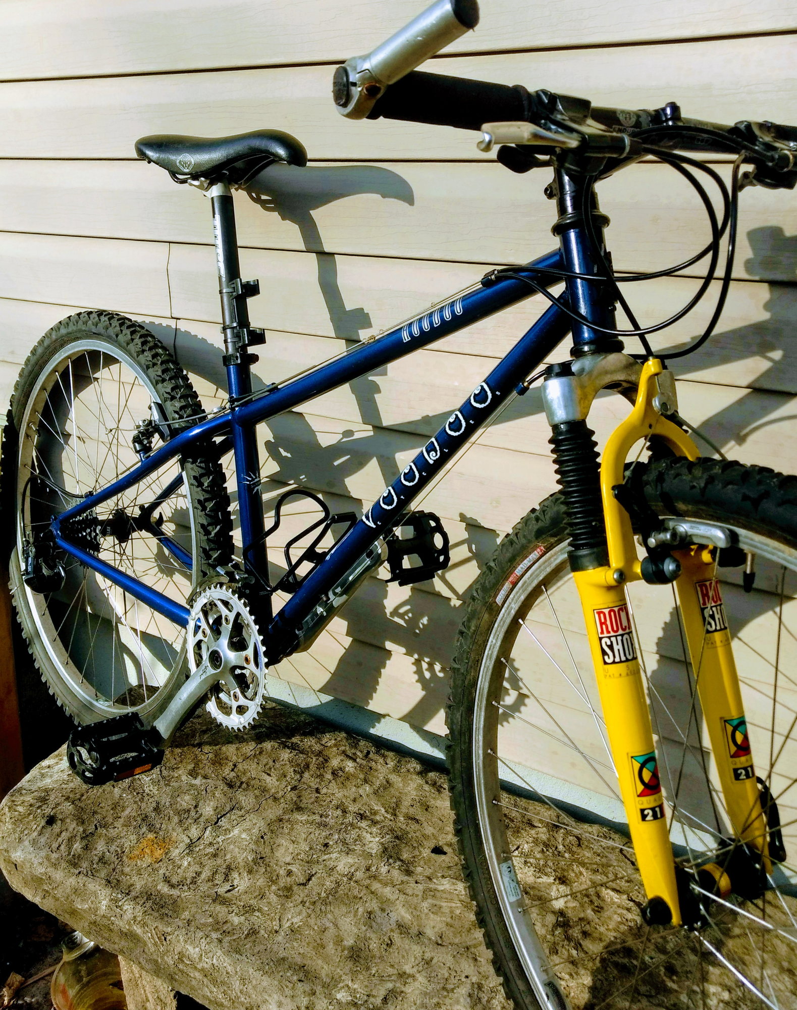 yellow voodoo bike