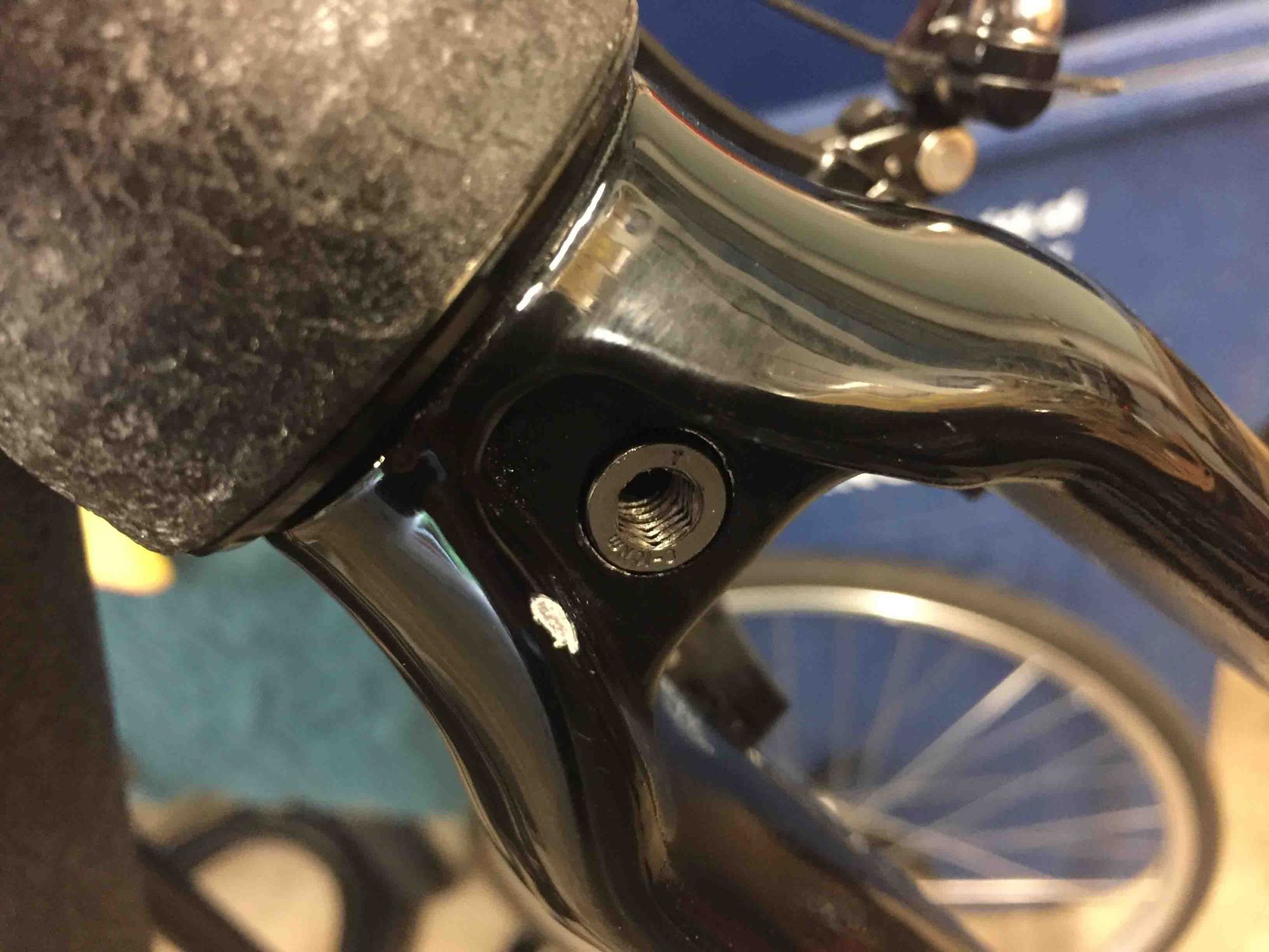 Carbon Fork Fender Mount Hack Bike Forums