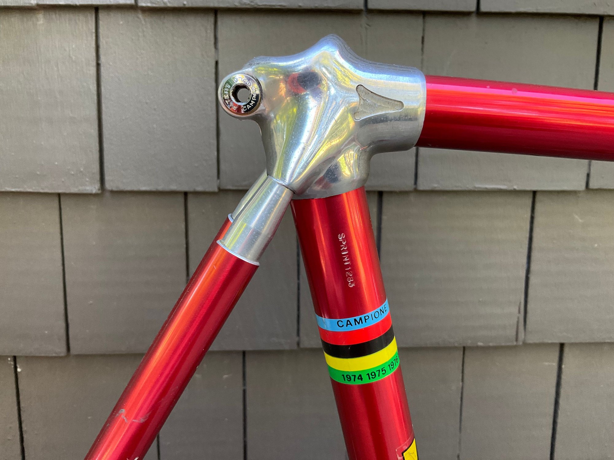 Date stamped on seat tube - 1983
