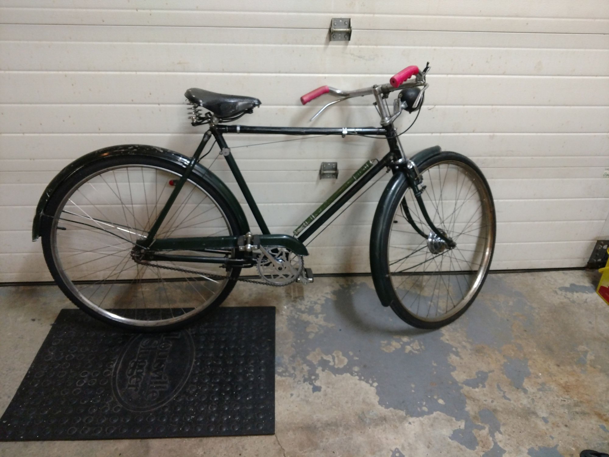 the forever all steel bicycle