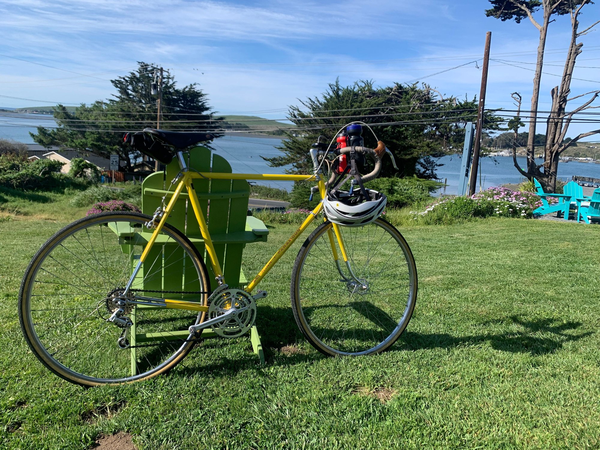 Schwinn Paramount in Bodega Bay.