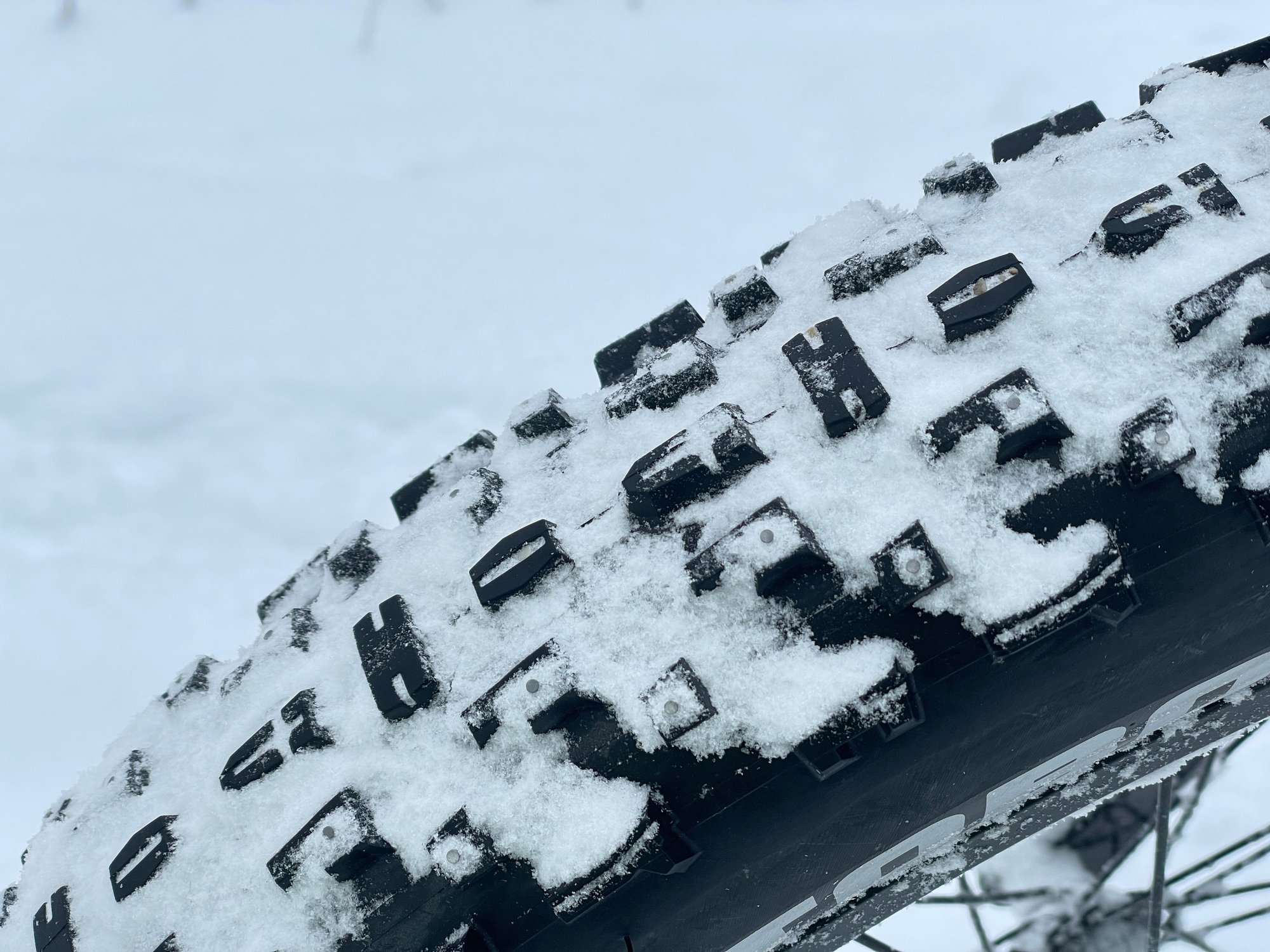The CST Toboggan tires didnt load up