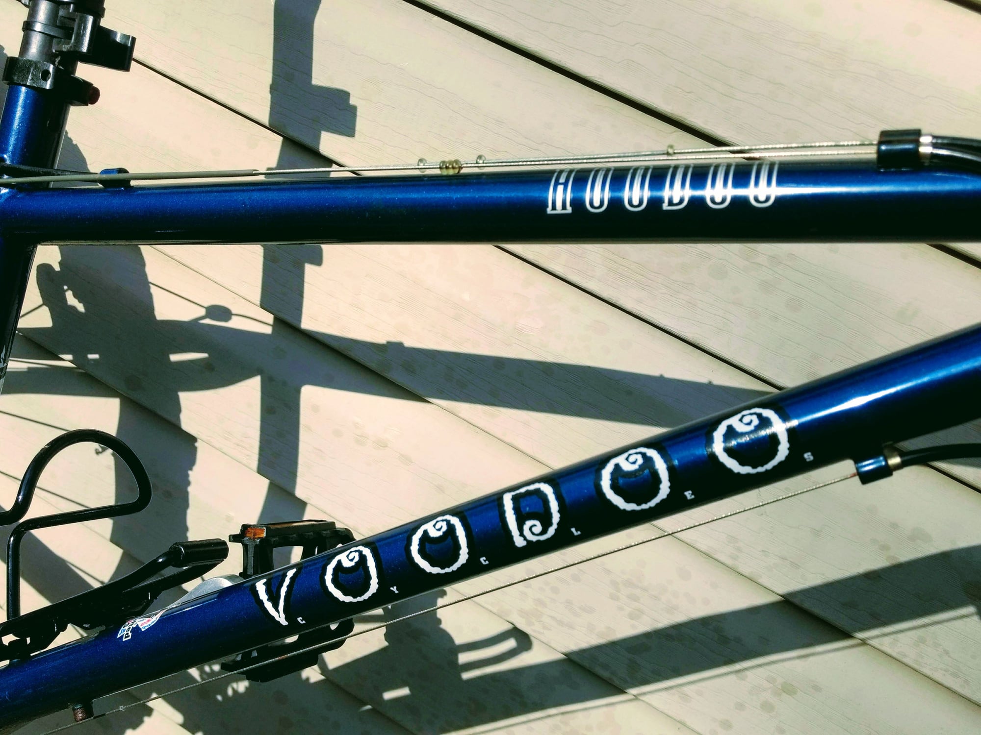 voodoo bike blue