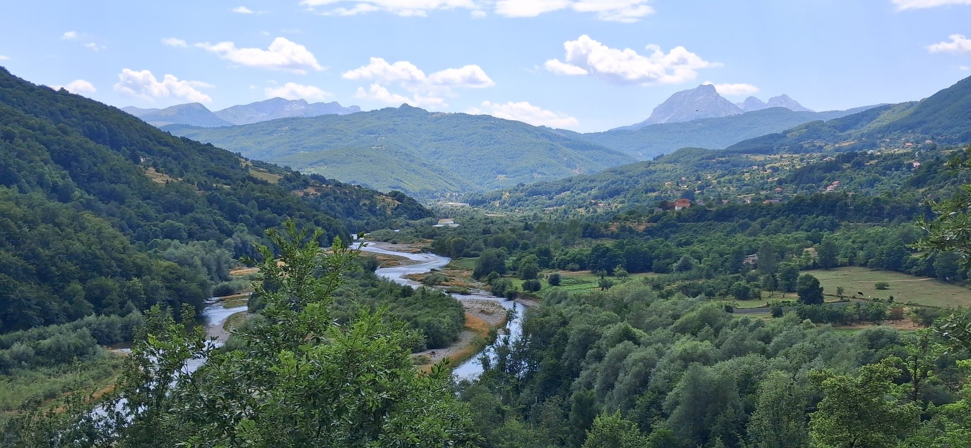 From Berane to Andrijevica, northeastern Montenegro, July 20 2025