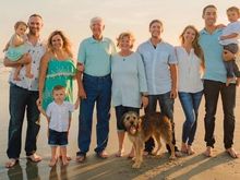My crew at the beach earlier this month.