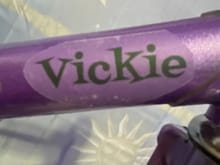 Vickie!  I should have gotten clear labels instead of matte.