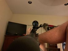 Scope you say punk.  I’m a expert sharp shooter not military but in reality probably better lol. You wanna be in that scope? I doubt it lol