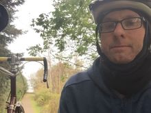 Trying to convince the Raleigh off road is fun!