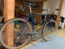 New Kool Stop pads. 
Round 1 of a quick polishing the SAKAE SA cranks. Worked better than anticipated with the 2/3rds effort. 