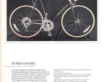 I have same bicycle as pictured from brochure..