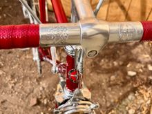 Old logo Cinelli stem and bars