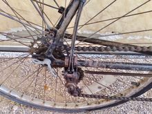 Cyclo 3spd derailleur gearing is a later addition. dated 1941