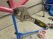 I can’t seem to save and post the OP’s plywood and clamp method for removing the cup.  