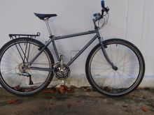 had a derailleur hanger brazed on and then this, 3x9