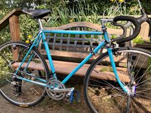 1976 Centurion Semi-Pro. Set up with wider than stock gearing to deal with the hills around here 