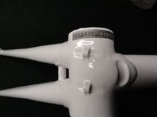 Serial number is blocked off so easily readable, but should get clear coated.  Serial number is:
580 DMW D91041  