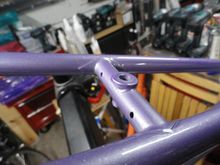 More frame detail even though I think it is a Friday afternoon build after a wine break for lunch.