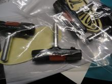 Cross pads with post style mounts