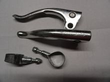 Two  lever blades, and two clamps with nuts.   