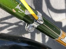 Sliding damage to the paint
