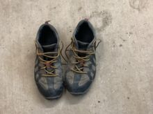Ugly shoes yes lol. Work boot laces yes but these shoes traveled 10k and there is 10k more in them. 