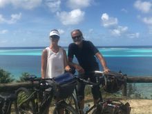 Our Bikes on Huahini in the windward Islands, French Polynesia