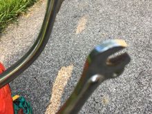Unmarked front dropouts
