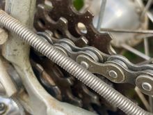 Caimi freewheel, some say more stout than Regina. I think it’s a Regina chain. 