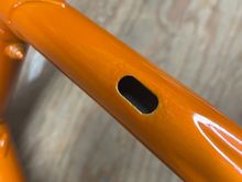 Hole looks fine, maybe some pitting from previous rust