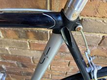 For a cheap bike, that’s a lovely seat stay treatment.