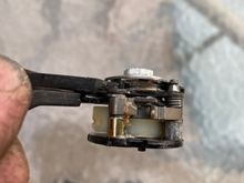 Old grease is slowly oozing its way out of the tight spots, persuaded by ultrasonic vibration, heat, and persistence