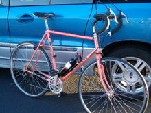 This is cleaned up and in service. Great rider but not quite right.  