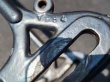 Maybe the fork serial number was stamped on a Monday by someone who had a headache? Anyway clear as can be now