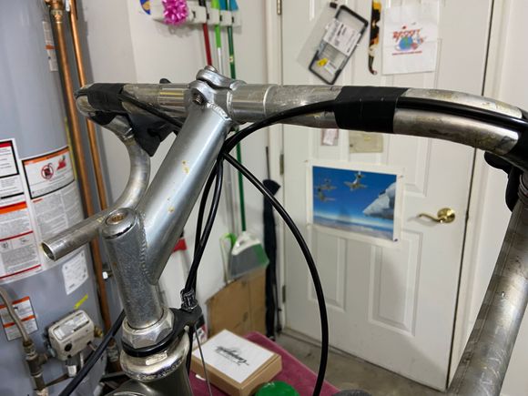 I had forgotten to take tools along but thankfully the seatpost came right out.  