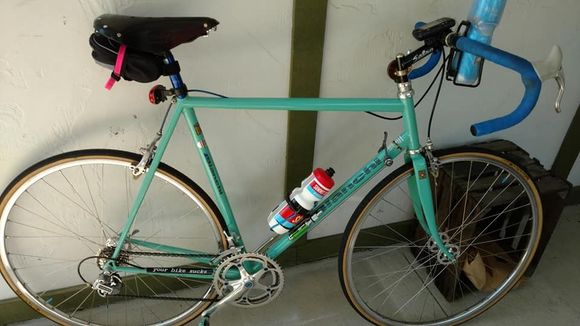 MY first Campion Specialissma X5 Super Corsa De Italia Mondiale.  I got it as a frame only built it up    