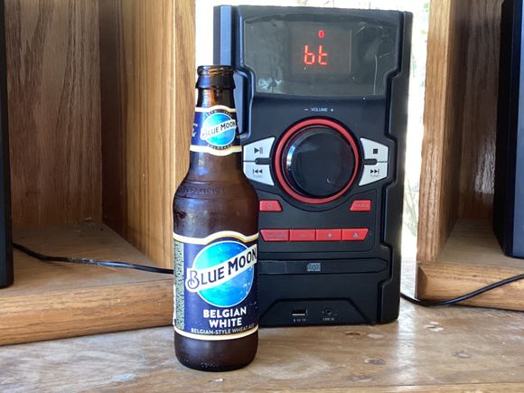 Found this ice cold renegade I feel obligated to drink it lol. Hiding behind the bottled water. 
