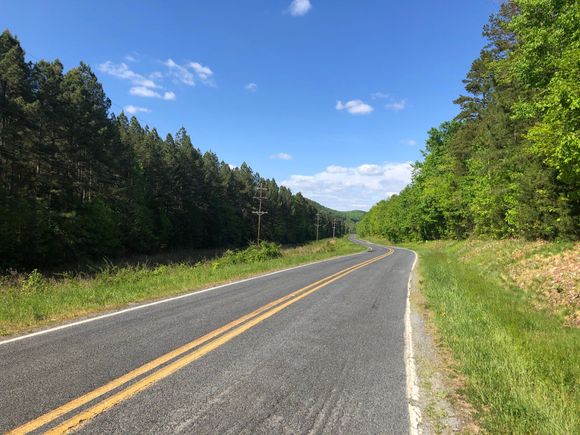 Some stretches felt like riding in the mountains 