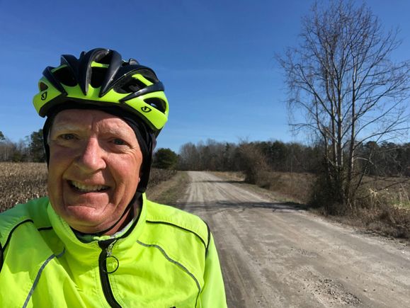 Lot of smooth dirt roads today